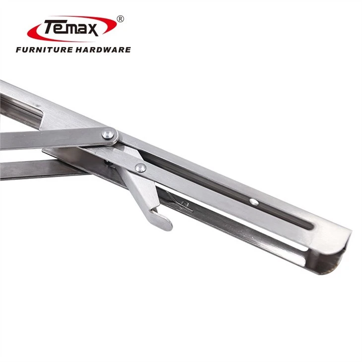 90 Degree Wall Mount Triangle Hydraulic Foldable Table Shelf Bracket