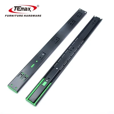 Temax регулируем плъзгач на сачмен лагер с двойно меко затваряне DB457F